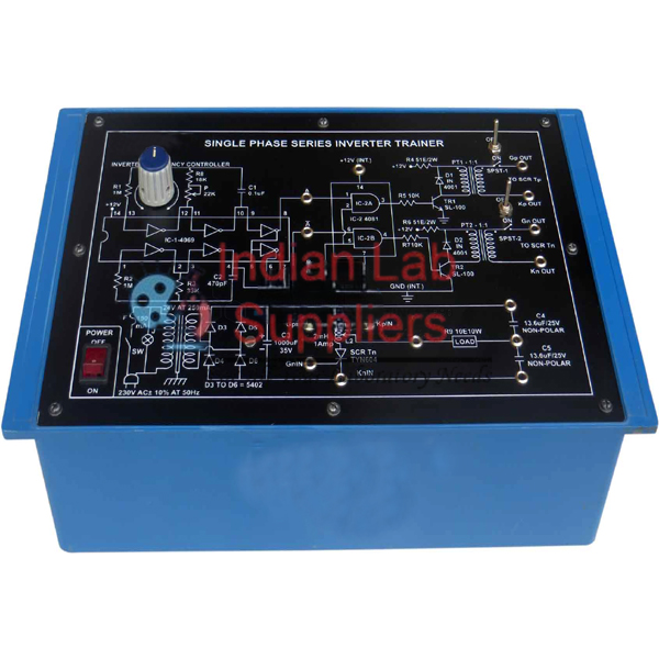 Single Phase Series Inverter with Power Supply